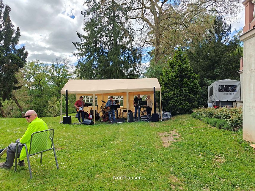 Peter Blei unterwegs beim Parkfest