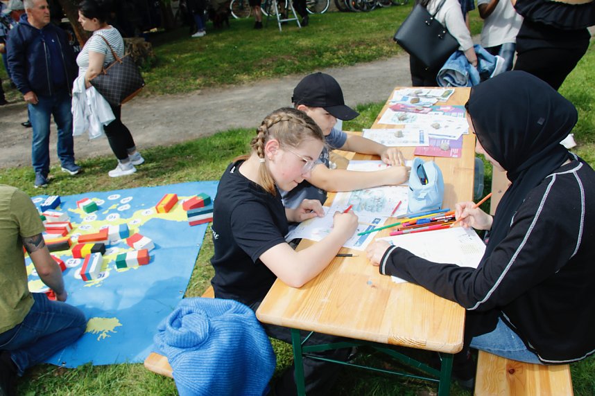 Im Park Hohenrode feierte man am Sonntag Parkfest und Parknick