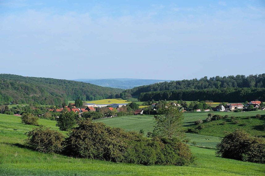 Peter Blei unterwegs oberhalb von Steigerthal