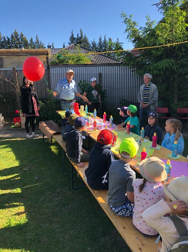 Besuch auf dem Ponyhof