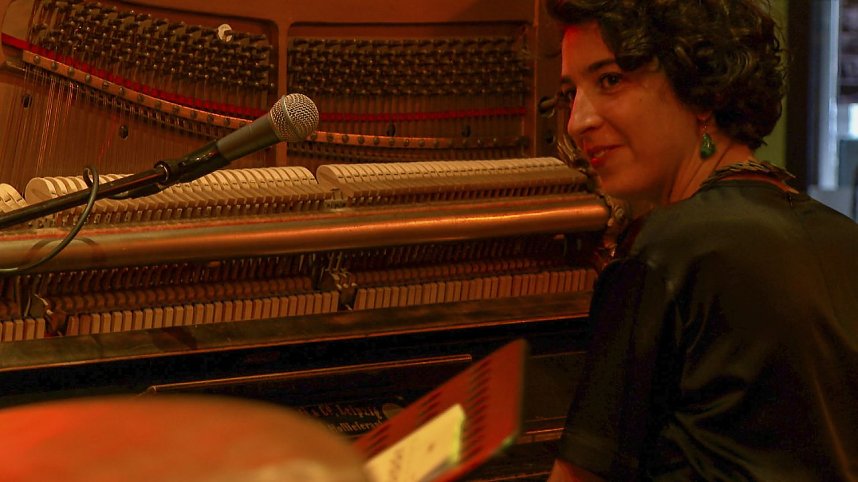 Das Alexandra Ivanova Trio in der Jazzmangel