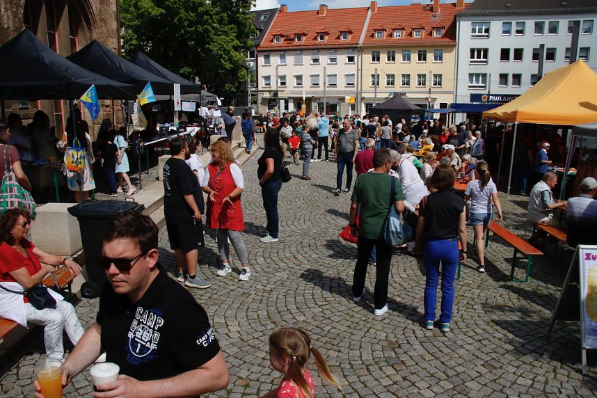 Fest der Demokratie auf dem Rathausplatz