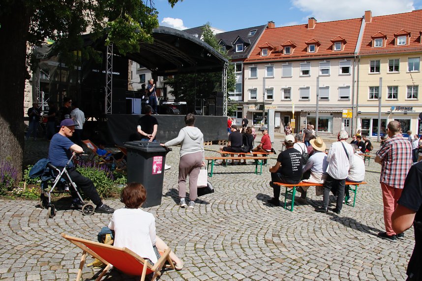 Fest der Demokratie auf dem Rathausplatz