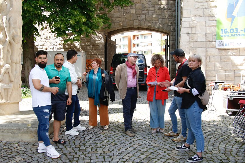 Fest der Demokratie auf dem Rathausplatz
