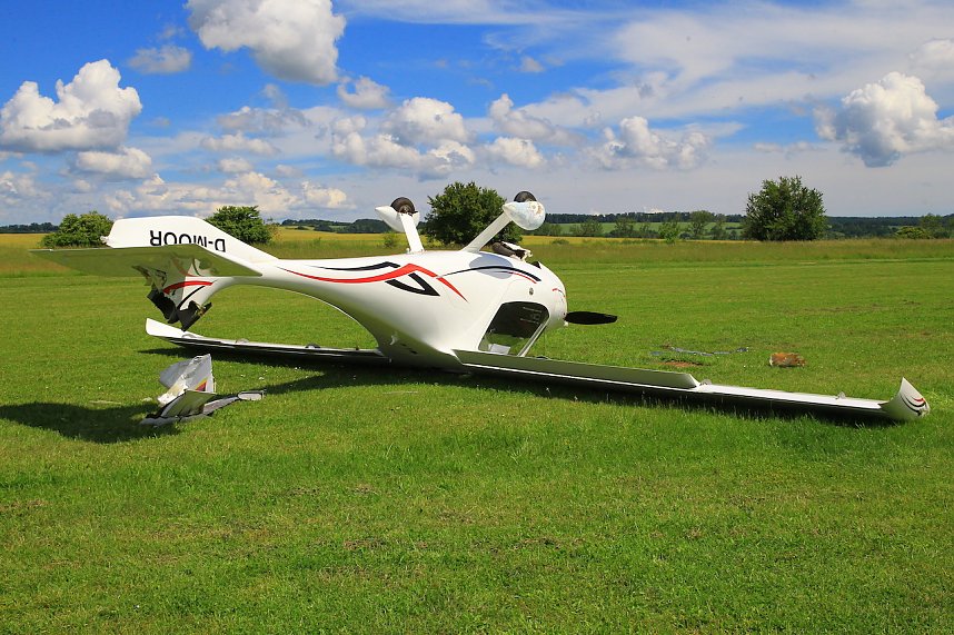 Flugzeugunfall in Bielen