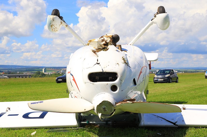 Flugzeugunfall in Bielen