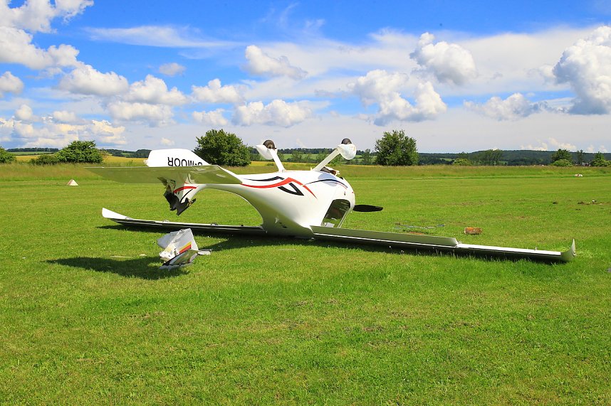Flugzeugunfall in Bielen