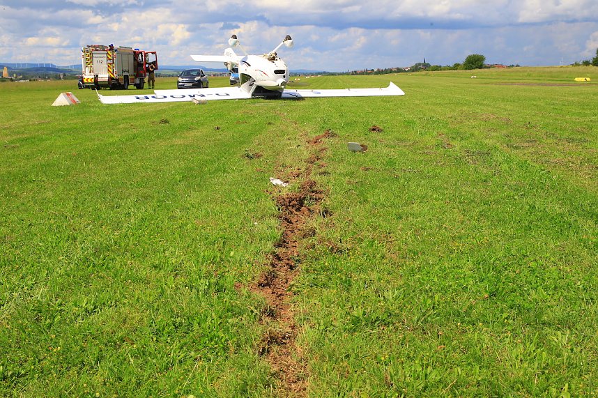 Flugzeugunfall in Bielen