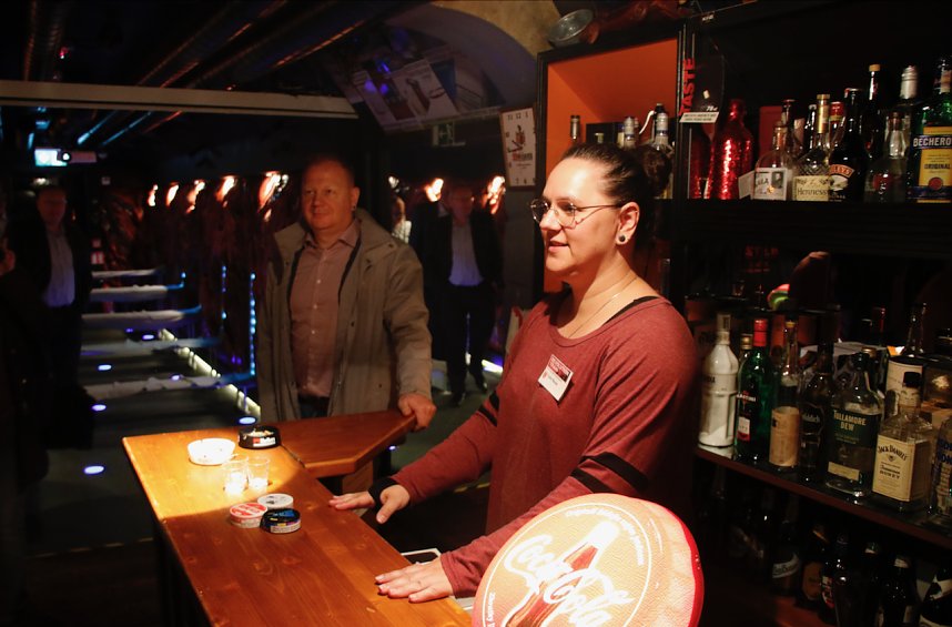 F&uuml;hrung durch den Revolution Train