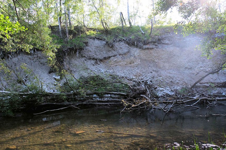 Peter Blei unterwegs an der Zorge