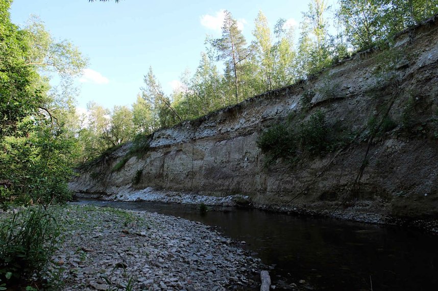 Peter Blei unterwegs an der Zorge
