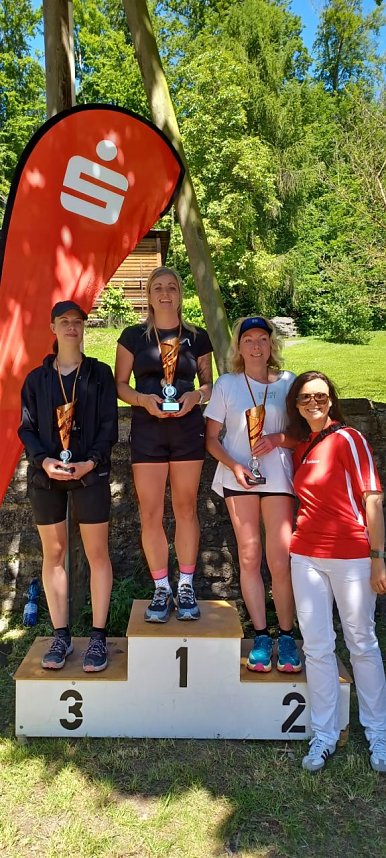 Siegerehrungen des Vogelberglaufs