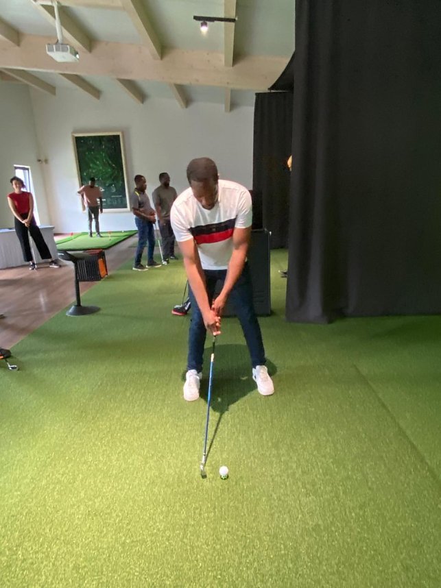 Besuch aus Angola zu Gast im Golfpark