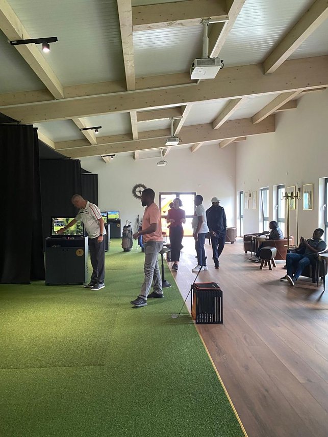 Besuch aus Angola zu Gast im Golfpark