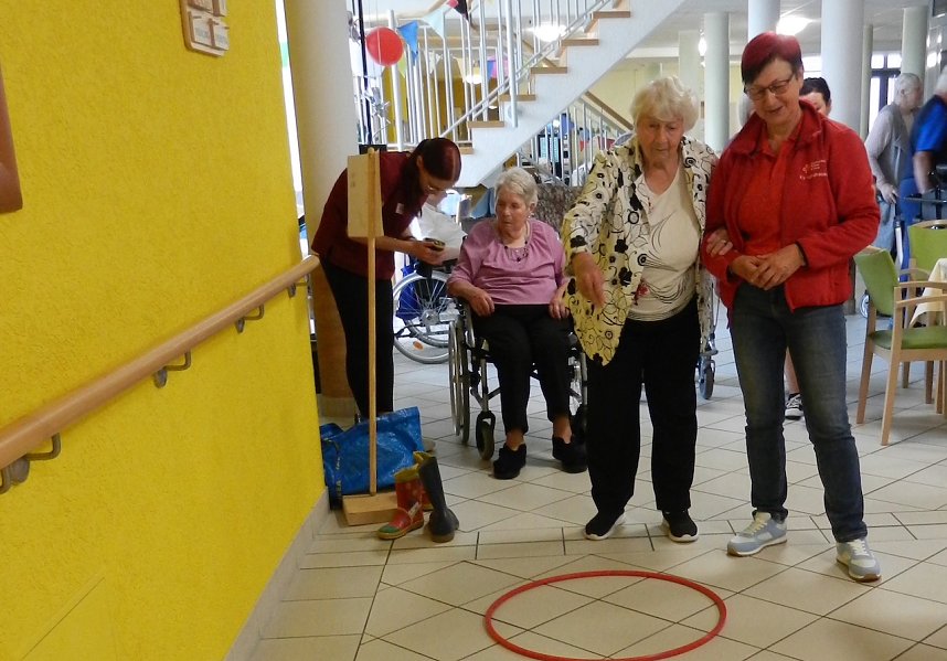 Sportfest im Pflegeheim Heringen 