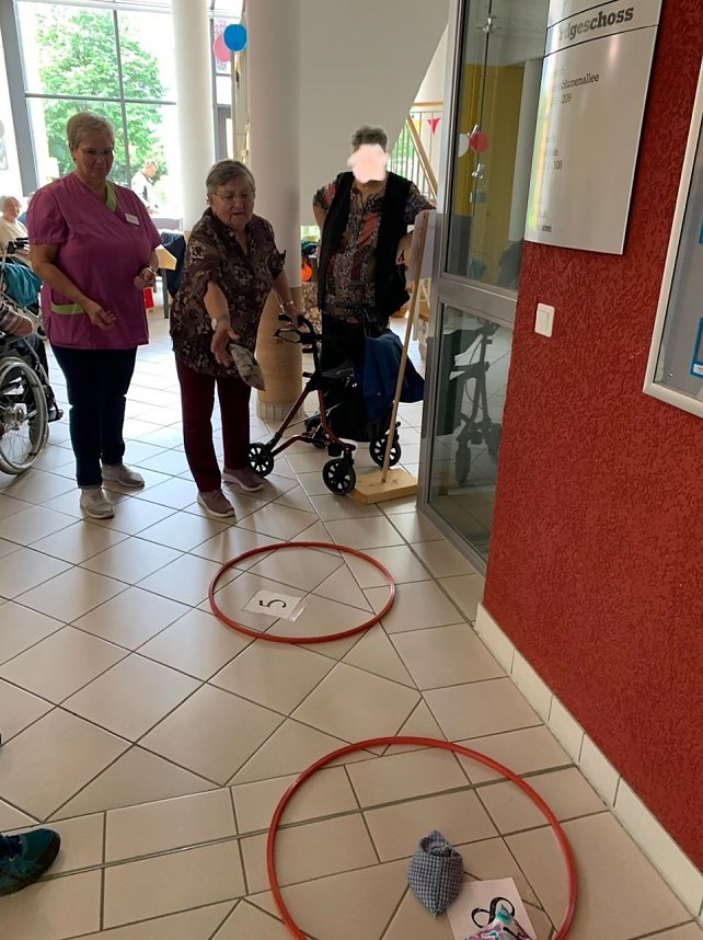 Sportfest im Pflegeheim Heringen 