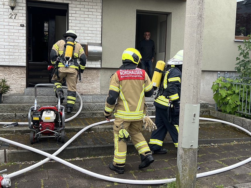 Wohnungsbrand in Nordhausen