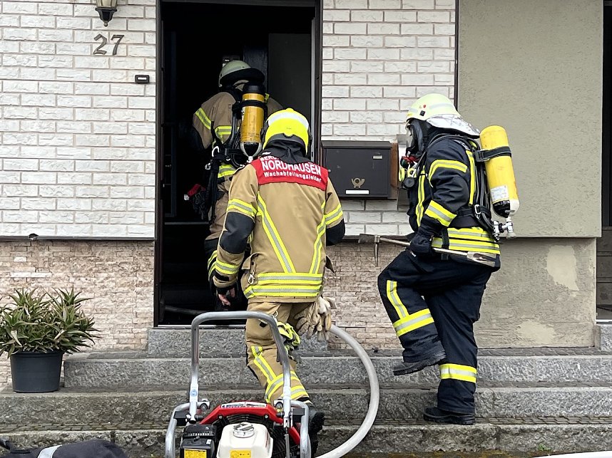 Wohnungsbrand in Nordhausen