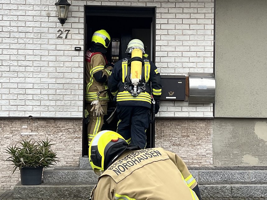 Wohnungsbrand in Nordhausen