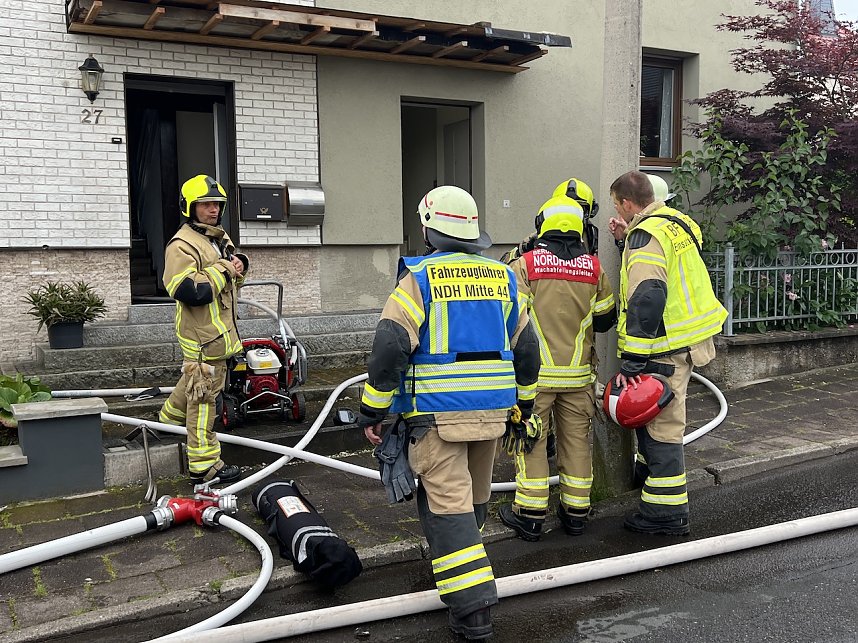 Wohnungsbrand in Nordhausen