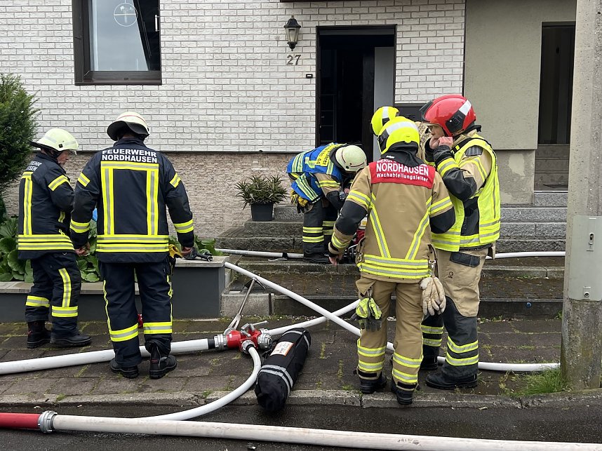 Wohnungsbrand in Nordhausen