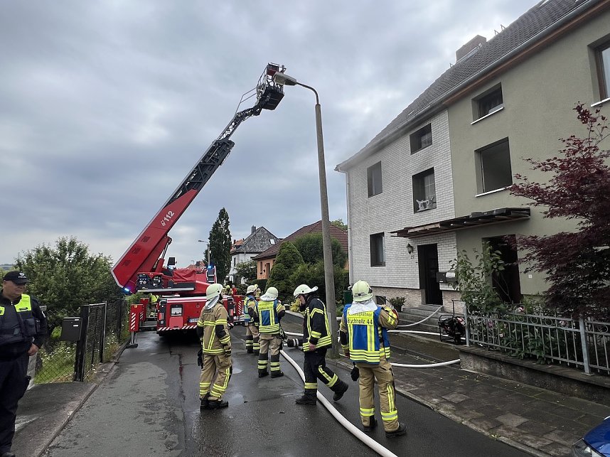 Wohnungsbrand in Nordhausen