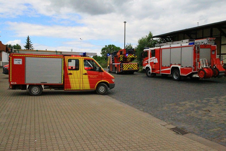 Zwei Br&auml;nde am selben Haus