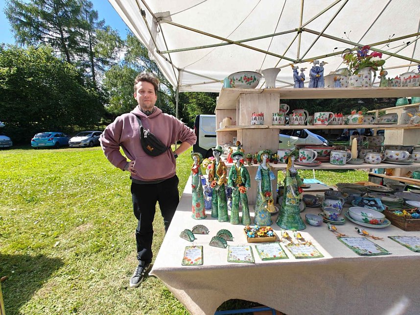 Peter Blei unterwegs in Friedrichrode