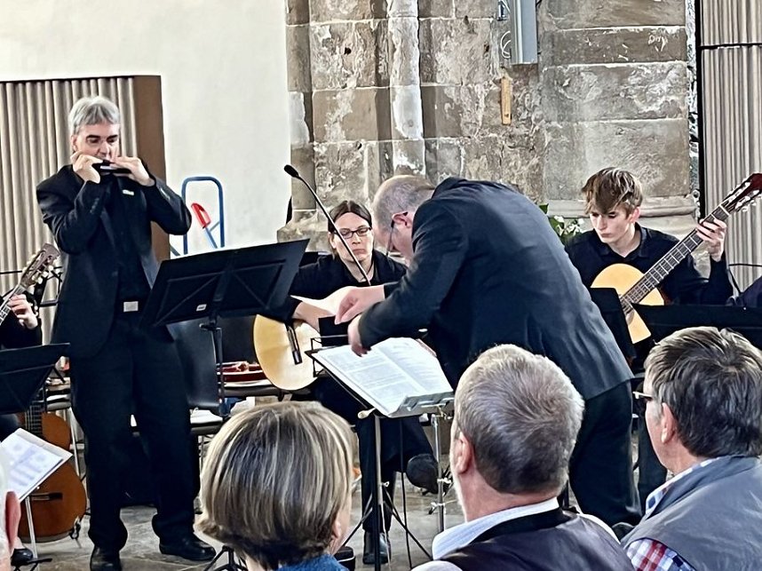 Zupforchester in der Ellricher Netzwerkkirche