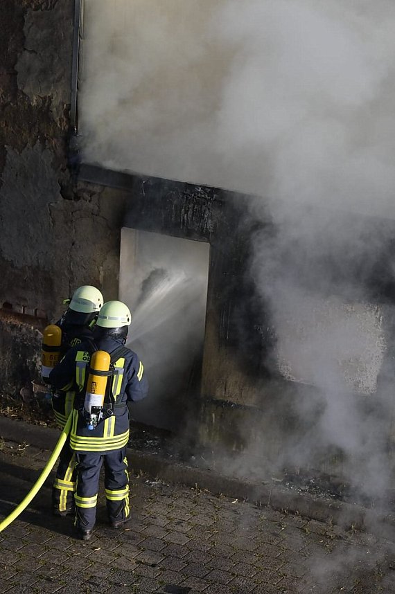 Schuppenbrand in Bleicherode