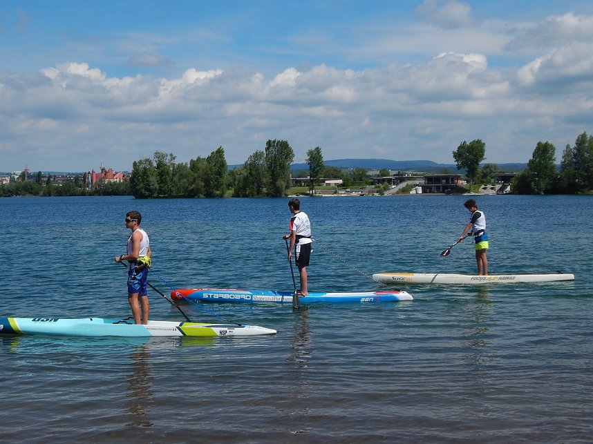SUP Cup Euro Tour auf dem Sundh&auml;user See