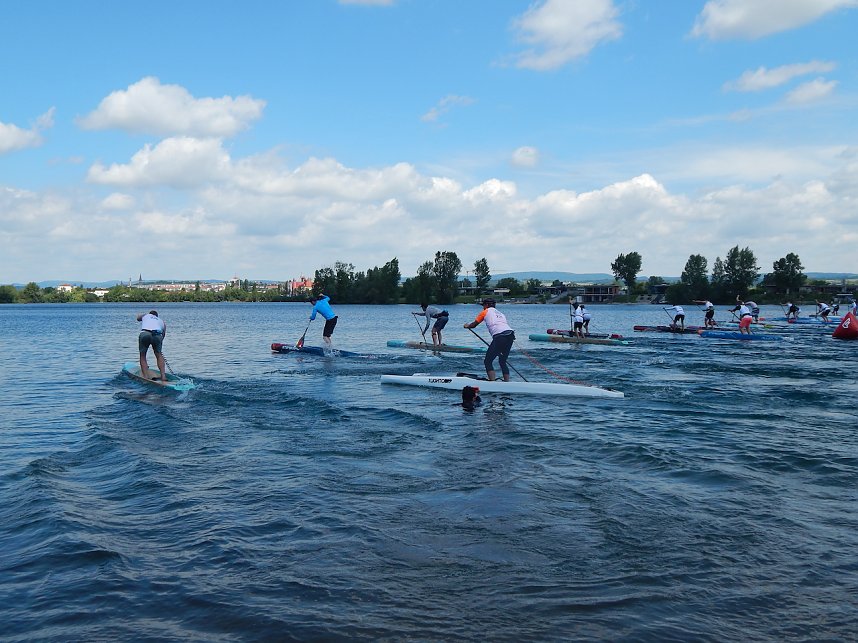 SUP Cup Euro Tour auf dem Sundh&auml;user See