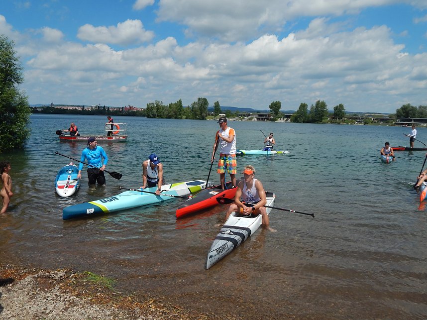 SUP Cup Euro Tour auf dem Sundh&auml;user See