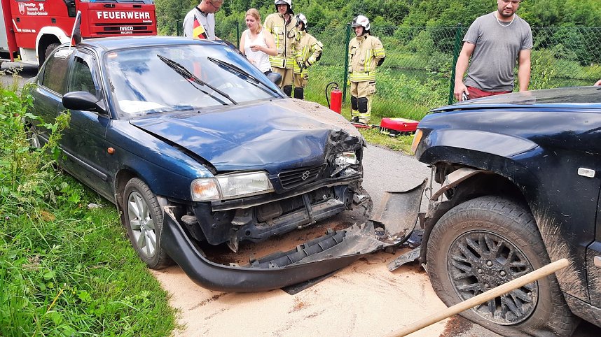 Unfall andere Talsperre Neustadt