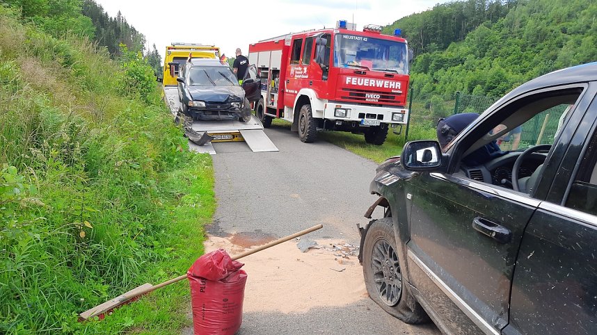 Unfall andere Talsperre Neustadt