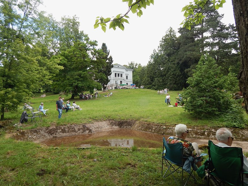 Konzert des Th&uuml;ringer Polizeiorchesters im Park Hohenrode