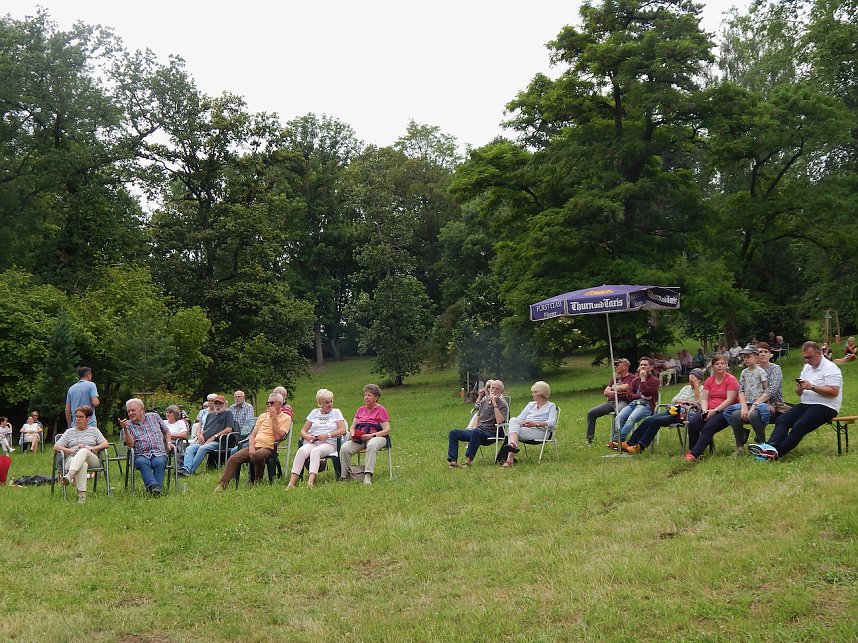 Konzert des Th&uuml;ringer Polizeiorchesters im Park Hohenrode