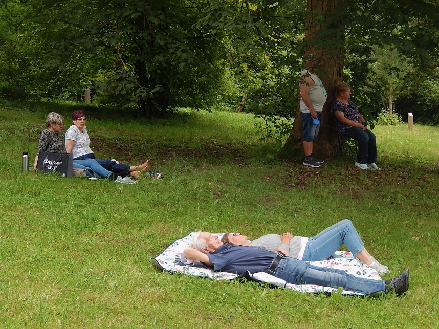 Konzert des Th&uuml;ringer Polizeiorchesters im Park Hohenrode