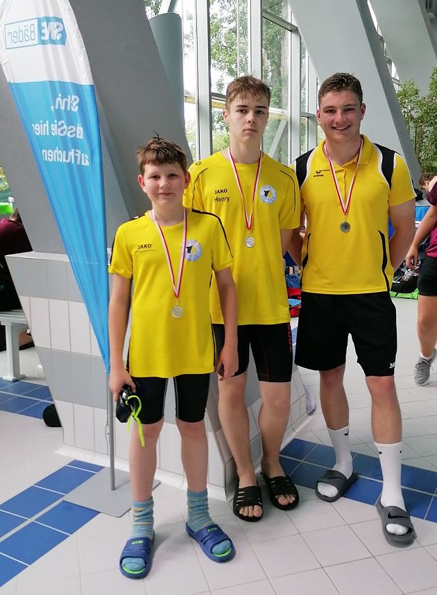 Th&uuml;ringer Meisterschaften der Schwimmer auf der Langbahn in der Erfurter Roland Matthes-Swimmhalle 