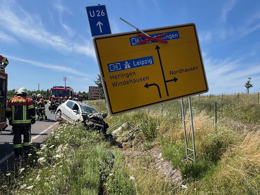 Unfall bei Bielen