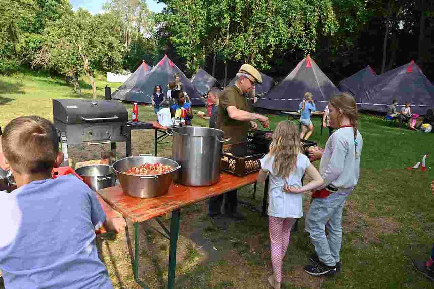 Im KILA Handwerker Campa am 5. Tag