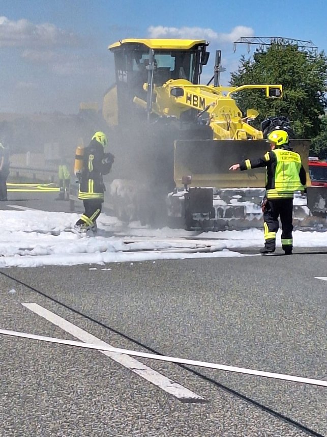 Unfall auf der A38