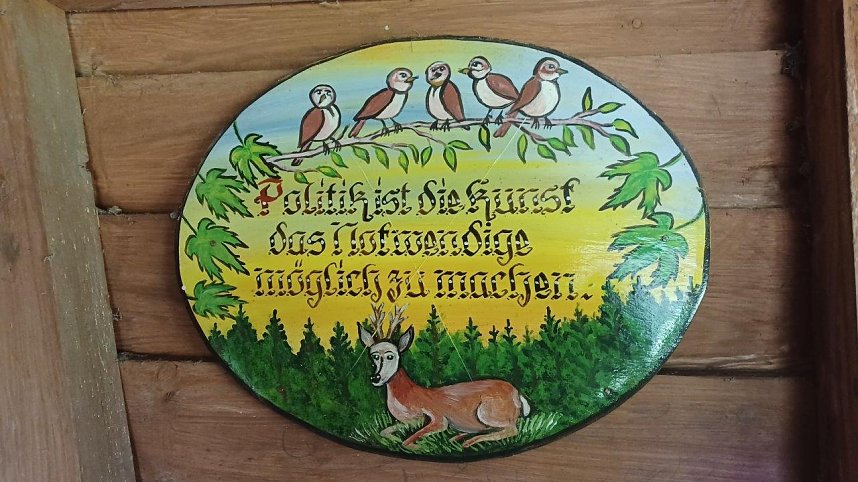 Unterwegs per pedes in Th&uuml;ringen
