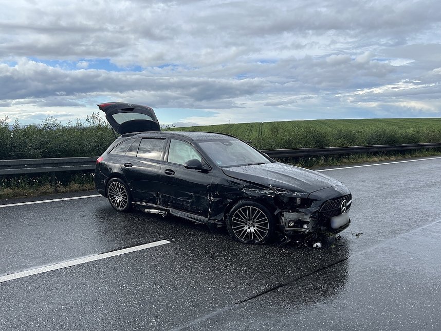 Unfall heute Abend auf der A 38