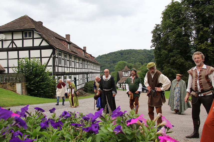 Unterwegs mit dem Verein f&uuml;r Lebendiges Mittelalter