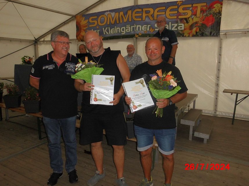 Sommerfest und Jubil&auml;um gefeiert