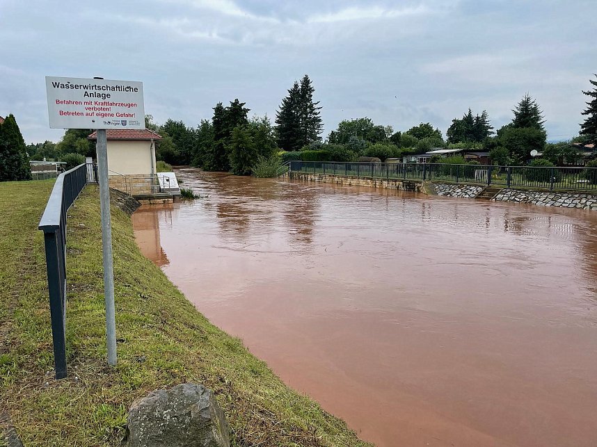 Eindr&uuml;cke vom Hochwasser im Landkreis