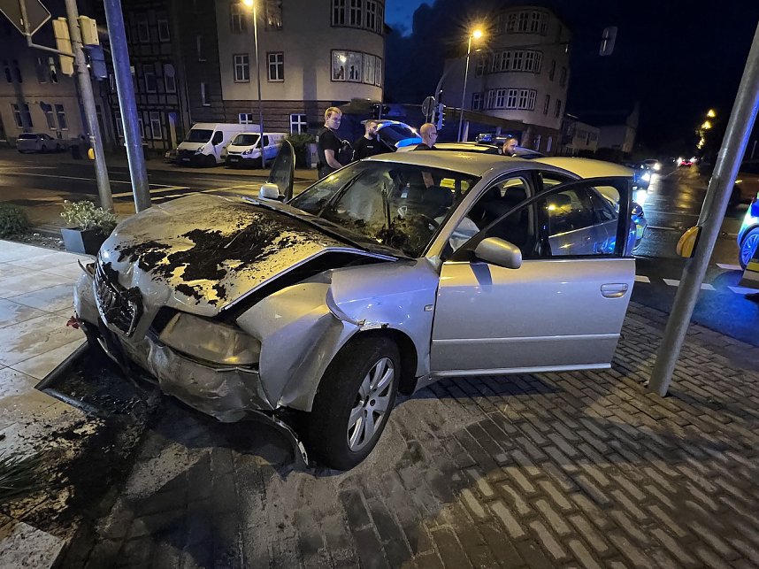 Verfolgungsfahrt durch Nordhausen