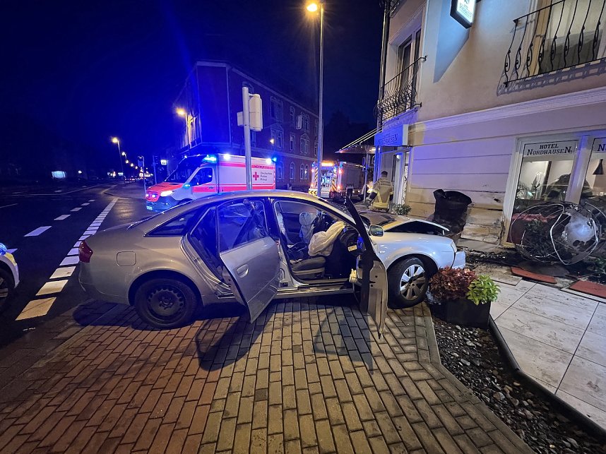 Verfolgungsfahrt durch Nordhausen