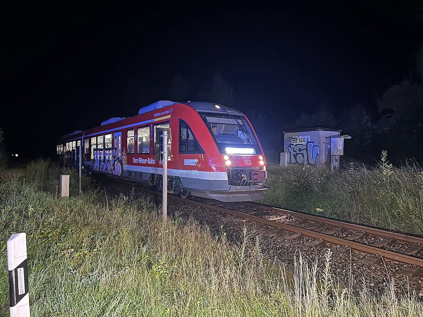 Unfall am Bahn&uuml;bergang